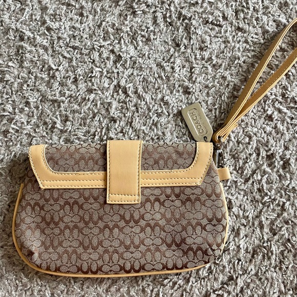 Coach Logo Wristlet - Picture 3 of 5